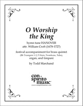 O Worship the King (HANOVER) P.O.D cover